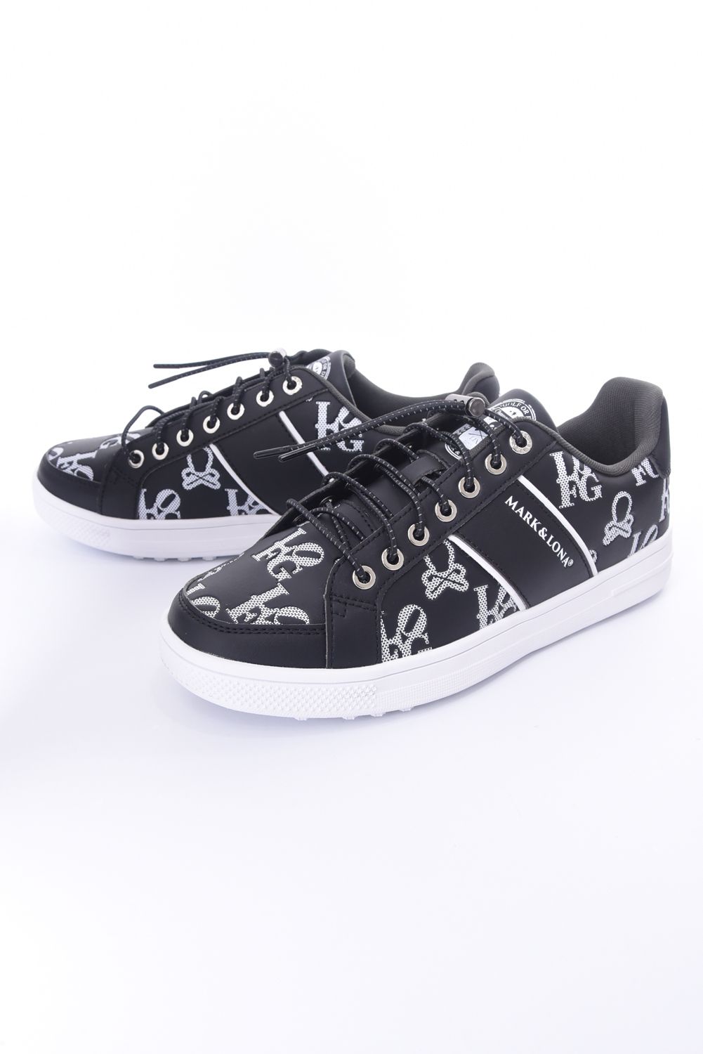 新品・未使用）Mark&Lona 本革 ゴルフシューズ ブラック 24~24.5 2025