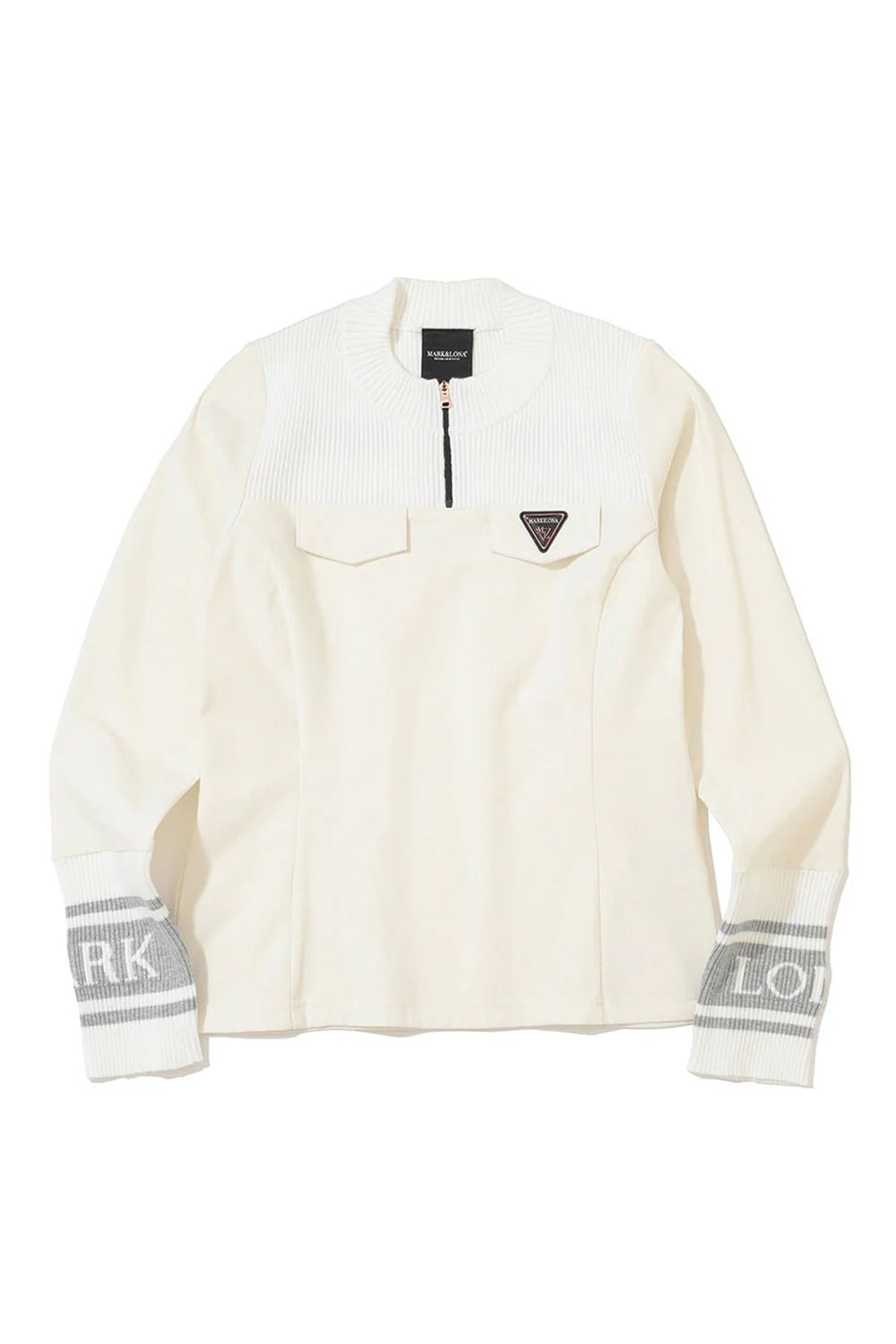 MARK & LONA 長袖シャツ サイズ50 ホワイト MARK & LONA 長袖シャツ