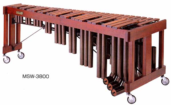 Saito マリンバ 4オクターブ 49鍵（カバー・マレット付） Saito