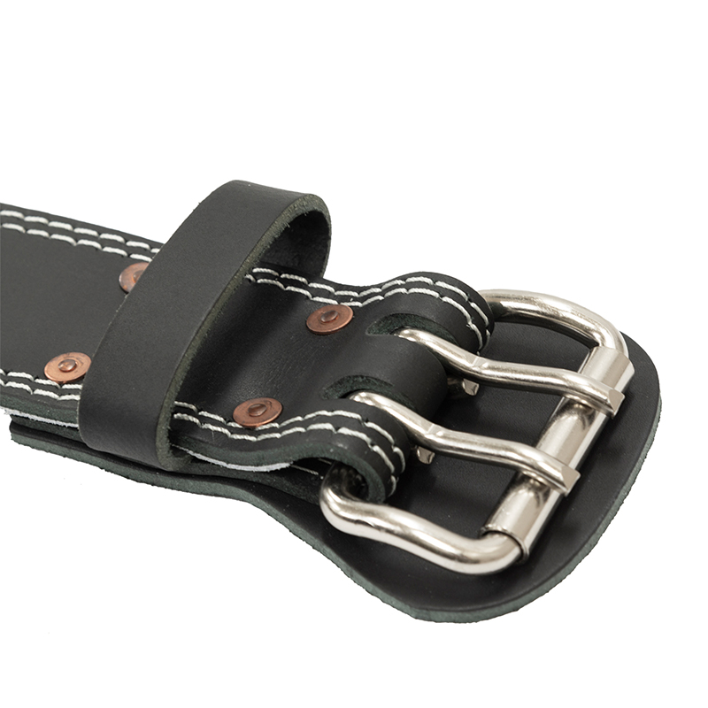 OJ 美品✨GOLD'S GYM EX レザーベルト 本革 Lサイズ ゴールドジム ex