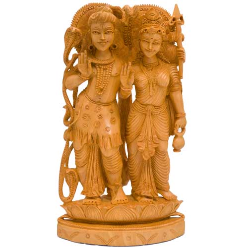 シヴァ神とパールヴァティー女神の像 | ガネーシャ神と開運グッズ