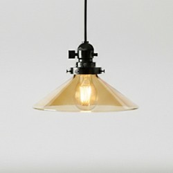 昭和レトロ ラジオソケット ペンダントライト｜乳白｜照明の