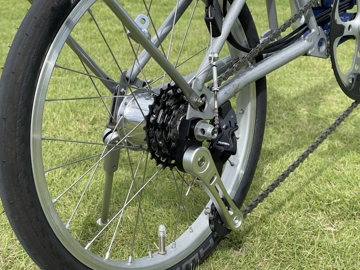 BROMPTONが坂道に強くなる！MiniMODsの外装5速化カスタム | 折りたたみ