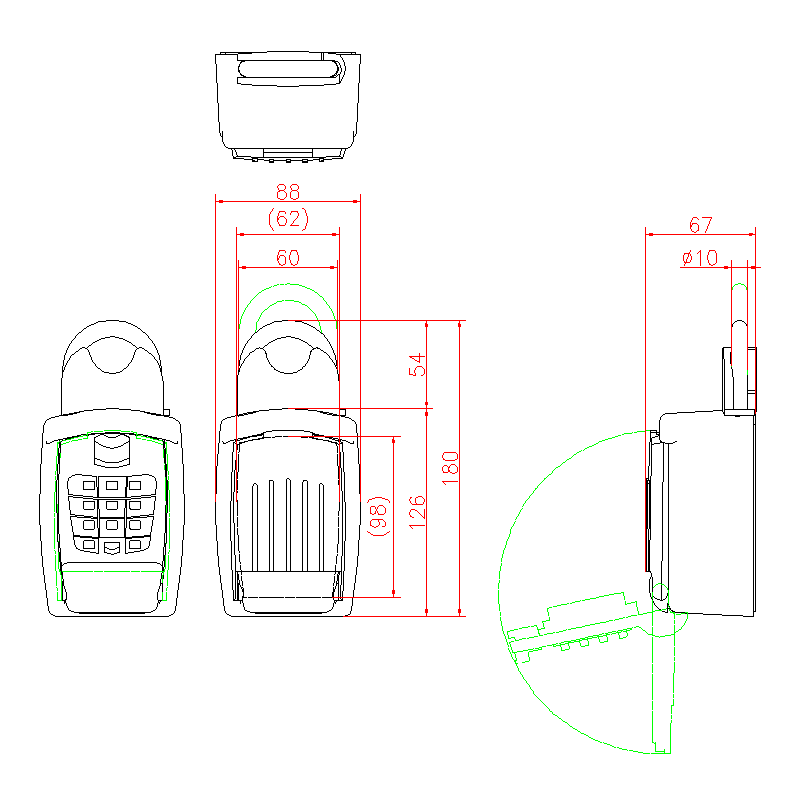 PT-276 | キーボックス | ジョー・プリンス竹下株式会社