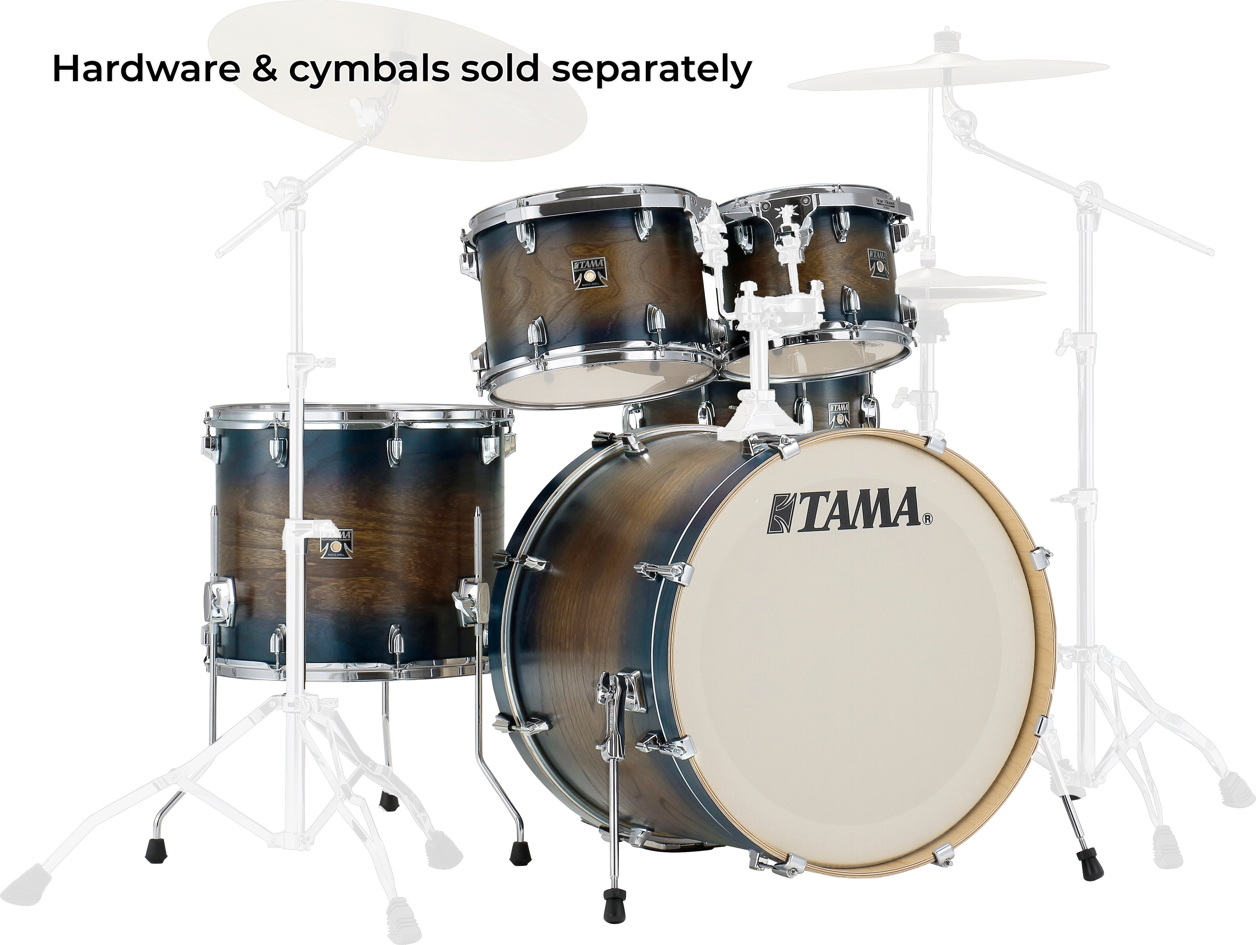Tama CL52KSEMME Superstar Classic 5pc Matte Midnight Elm Burst