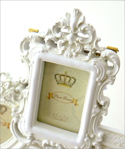 フォトフレーム アンティーク 壁掛け 写真立て おしゃれ 多面 多窓