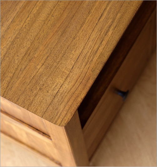 テレビ台 チーク 無垢材 幅114 奥行35 チークローボード114スリム