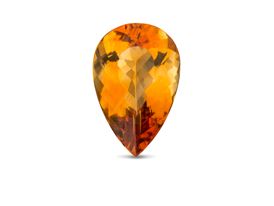 シトリン 宝石 | 天然シトリン 宝石 - GIA