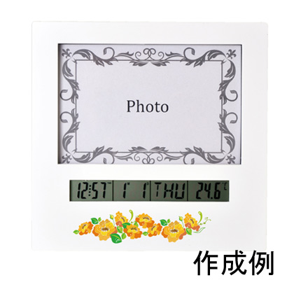 フォトフレームクロック｜88463｜商品詳細｜ノベルティ・販促品・各種