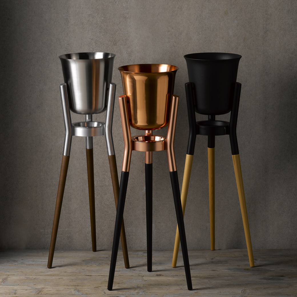 ROCKET ワイン シャンパンクーラー＆スタンド コッパー/高級ワイン