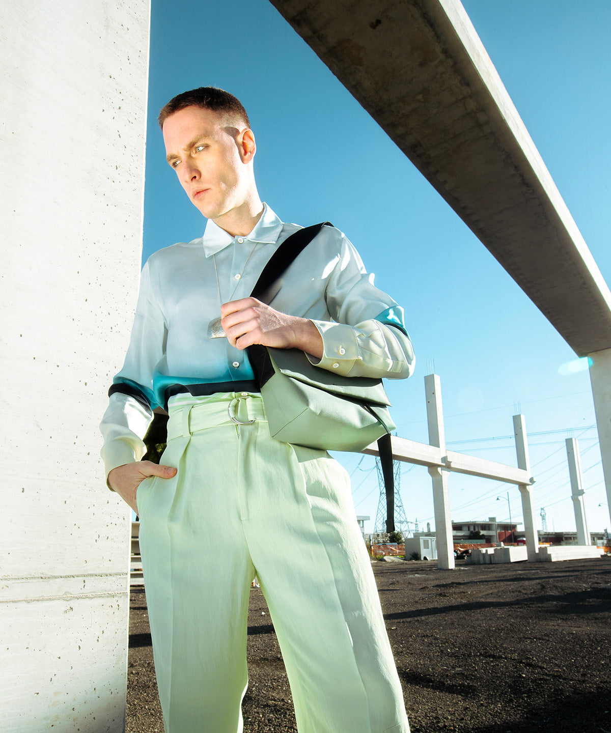 Jil Sander – Double-pleated Japanese Cotton Palazzo Pants with