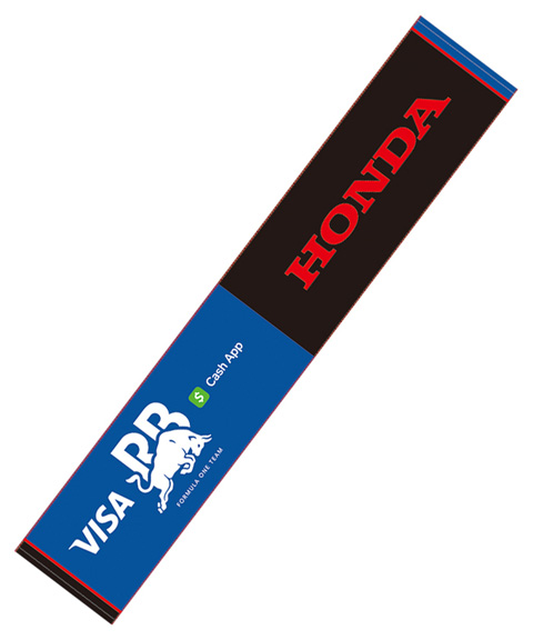 2025 レーシング・ブルズ 日本限定 タオルマフラー ブラック F1の