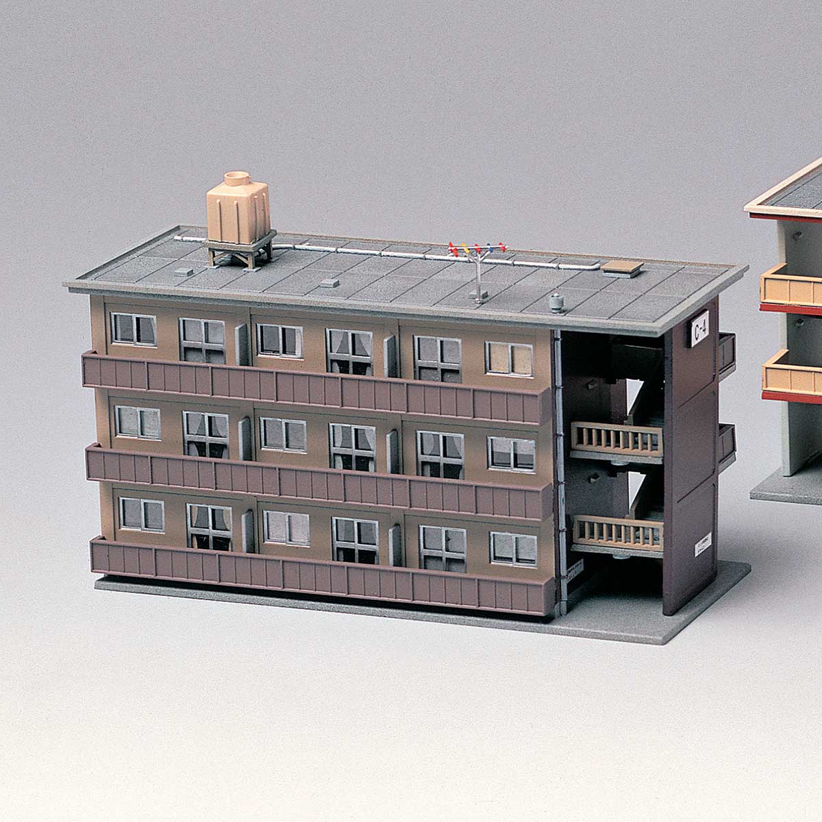 2152＞集合住宅｜ストラクチャーキット｜Nゲージ鉄道模型のグリーン