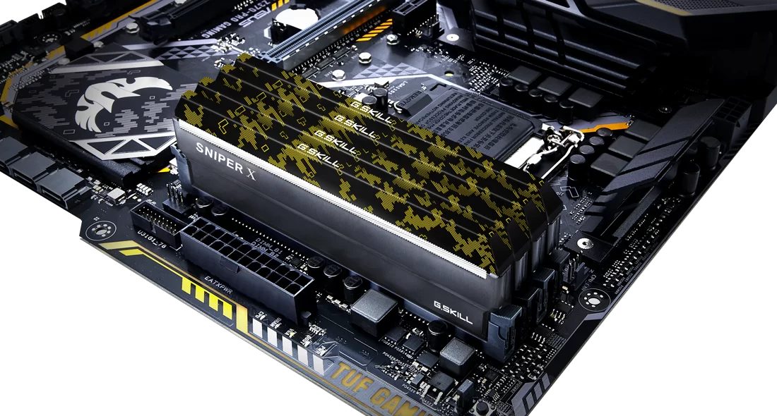 G.SKILL SNIPER X DDR4-3600 8GBメモリ 4枚セット Amazon | G.Skill