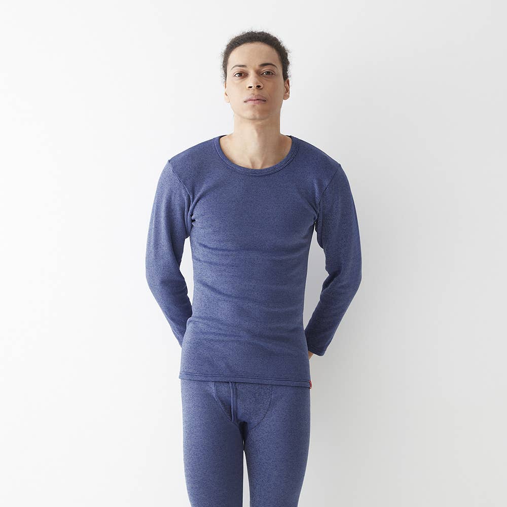 寒さ知らず】ロングスリーブシャツ（9分袖）【SALE】 MH0708A :メンズ