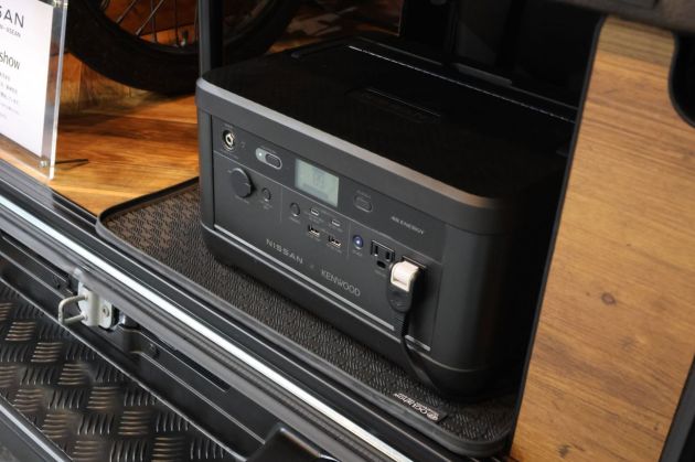 日産自動車ポータブル電源「ポータブルバッテリー from LEAF