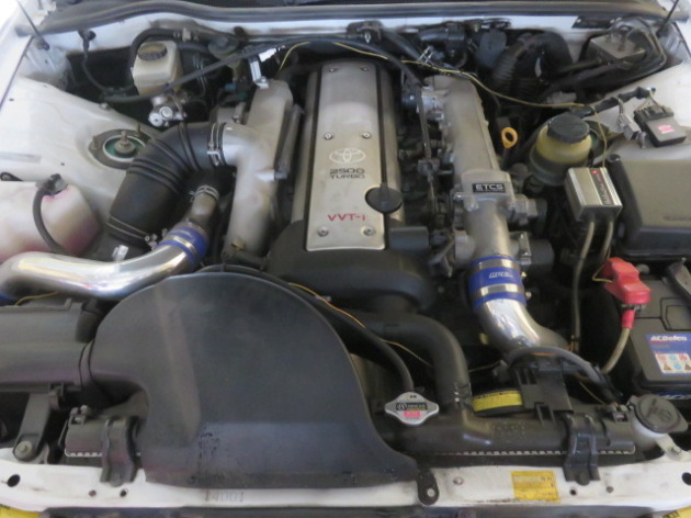 トヨタ チェイサー JZX100 HKS スーパーパワーフローR 取り付け