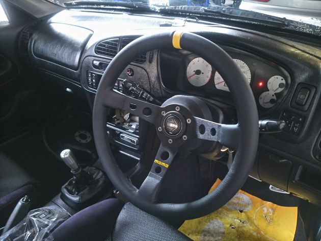 ランエボ4、5、6 トミマキ FTO MOMO ステアリング ランエボ MOMO