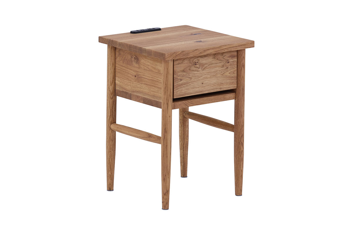 CREMA サイドテーブル (引き出しありタイプ/引き出しなしタイプ