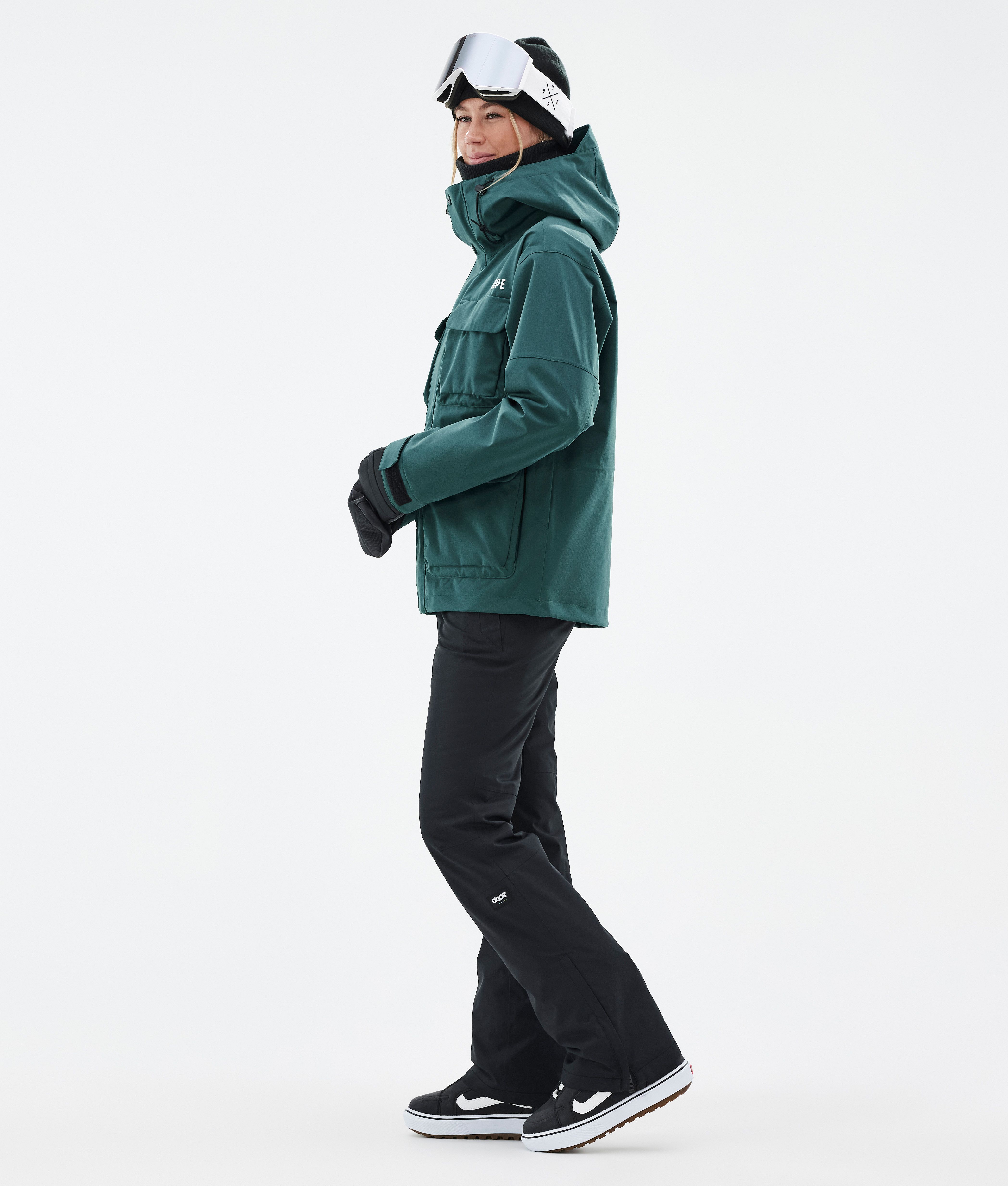 Dope Zenith W Snowboard Jacket Women Bottle Green | Dopesnow.com