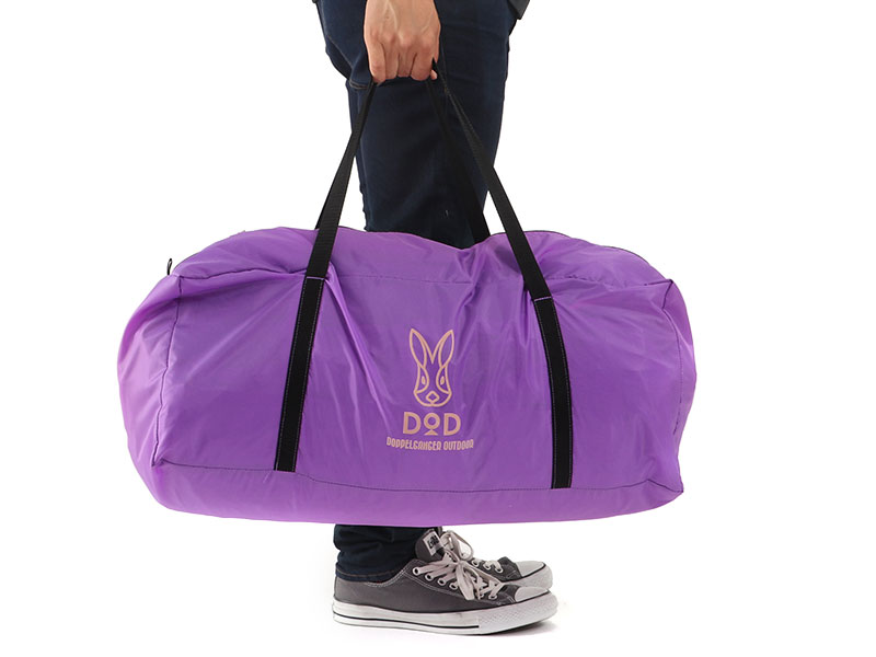 販売終了】ビッグワンポールテント（パープル） - DOD（ディーオー