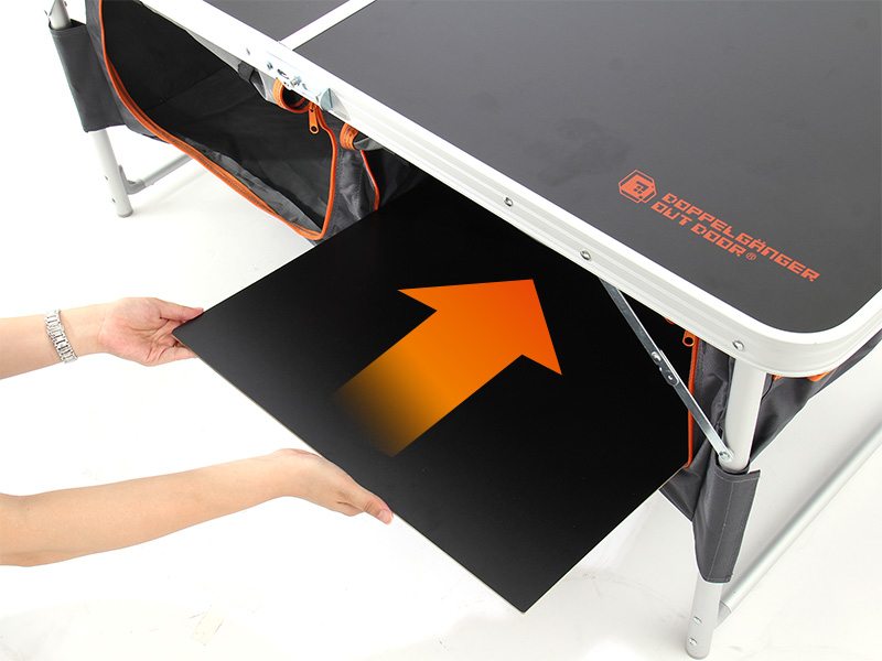 販売終了】グッドラックテーブル（ブラック） TB4-501-BK - DOD