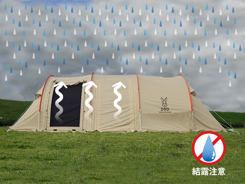 販売終了】カマボコテントミニ（ベージュ） T3-488 - DOD（ディーオー