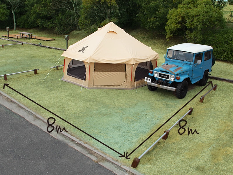 販売終了】タケノコテント（ベージュ） T8-495 - DOD（ディーオー