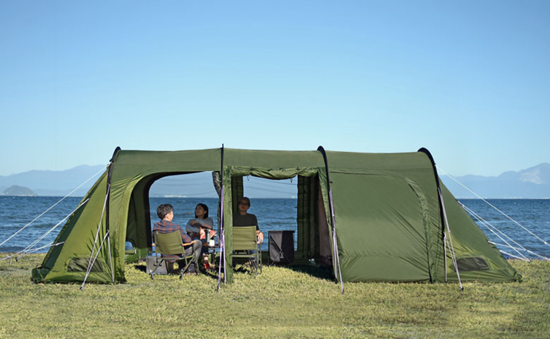 販売終了】カマボコテント3M（カーキ） T5-689-KH - DOD（ディーオー