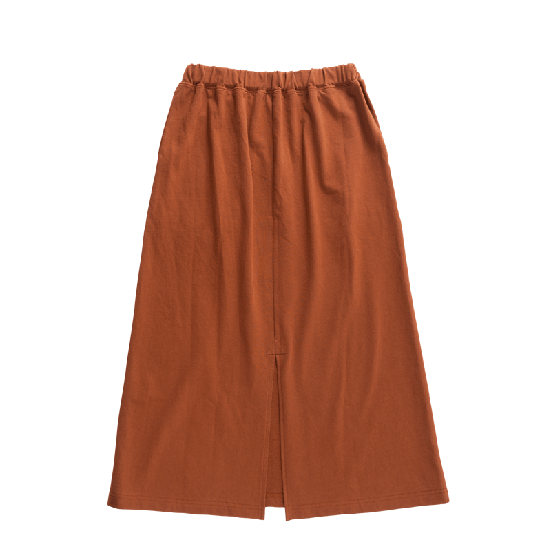 ウサロゴスカート(アイボリー/チョコブラウン/ブラック/グレー）SK118