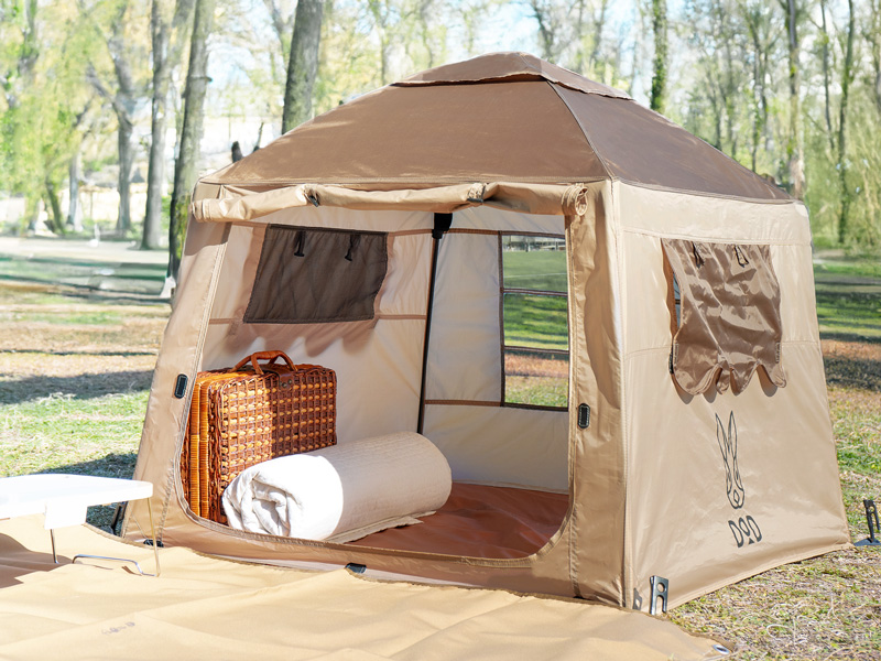 おうちテントベビー T1-130-BR - DOD（ディーオーディー）【公式