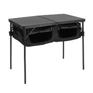 販売終了】グッドラックテーブル（カーキ） TB4-501 - DOD（ディーオー