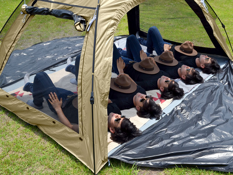 わがやのシェード（タン） T5-721-TN - DOD（ディーオーディー）【公式