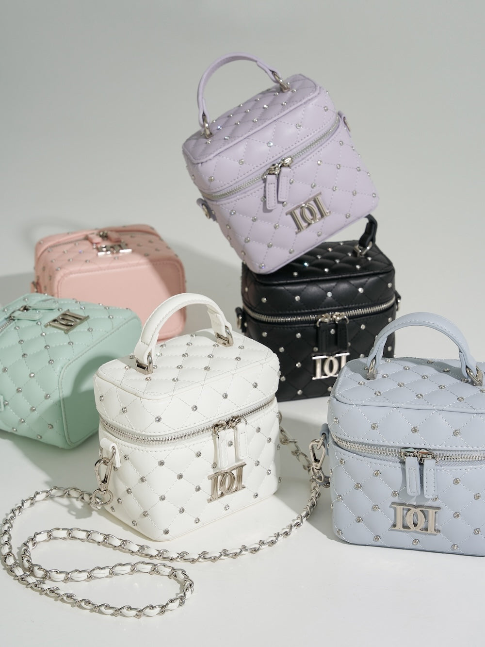 キルティングビジュースクエアミニバッグ – Darich (ダーリッチ)