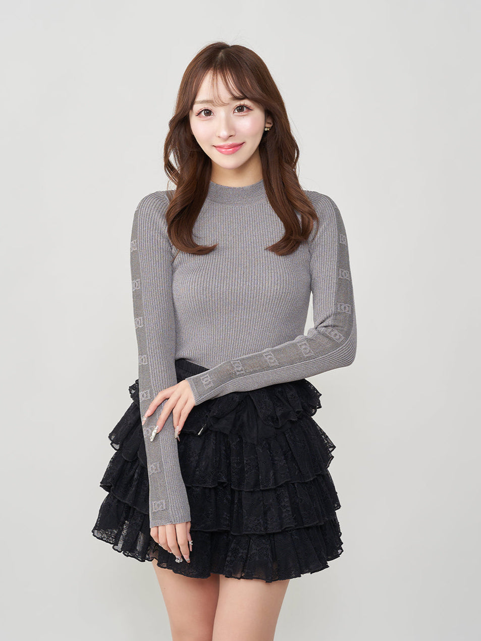 ボリュームレースミニスカート – Darich (ダーリッチ)