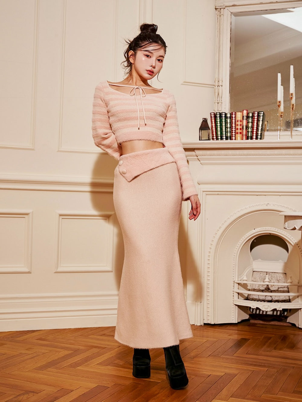 フェザーミックスニットセットアップ – Darich (ダーリッチ)