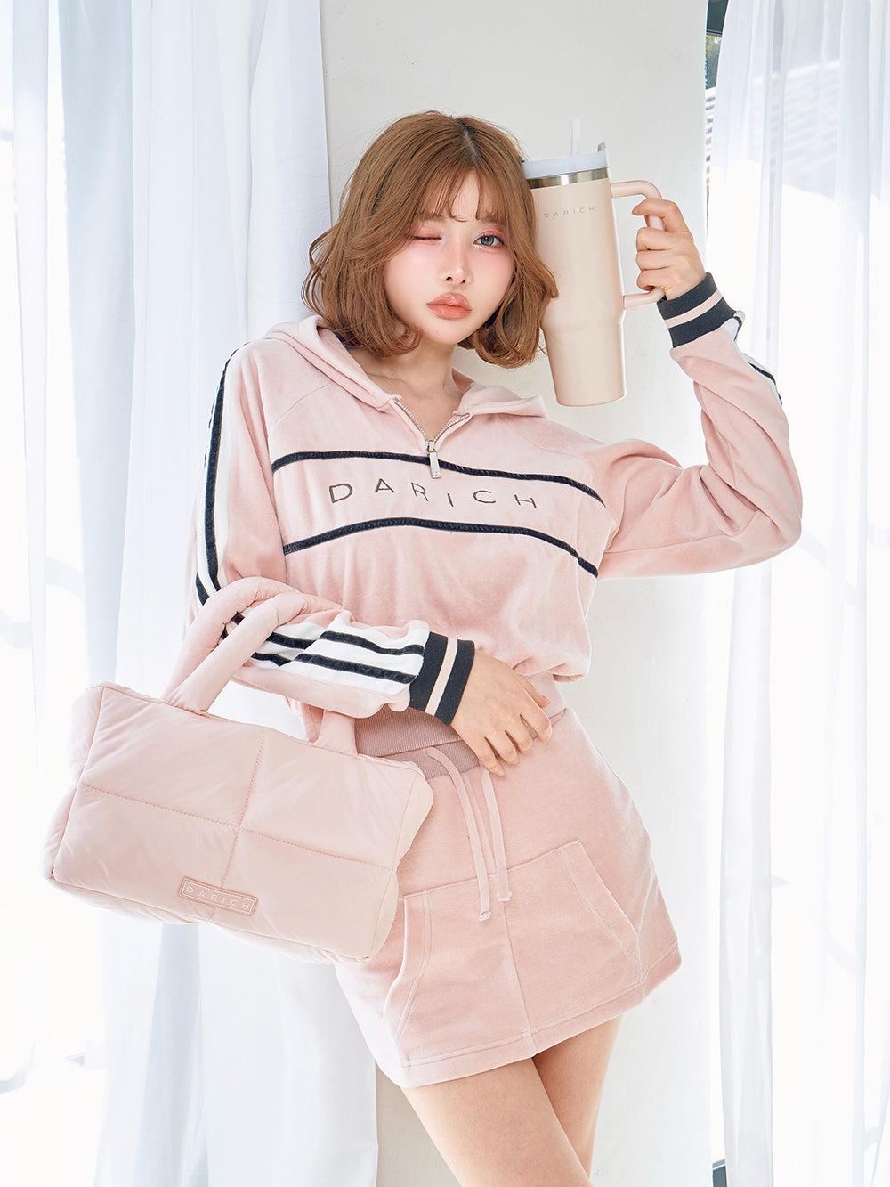 ラインベロアショートフーディ – Darich (ダーリッチ)