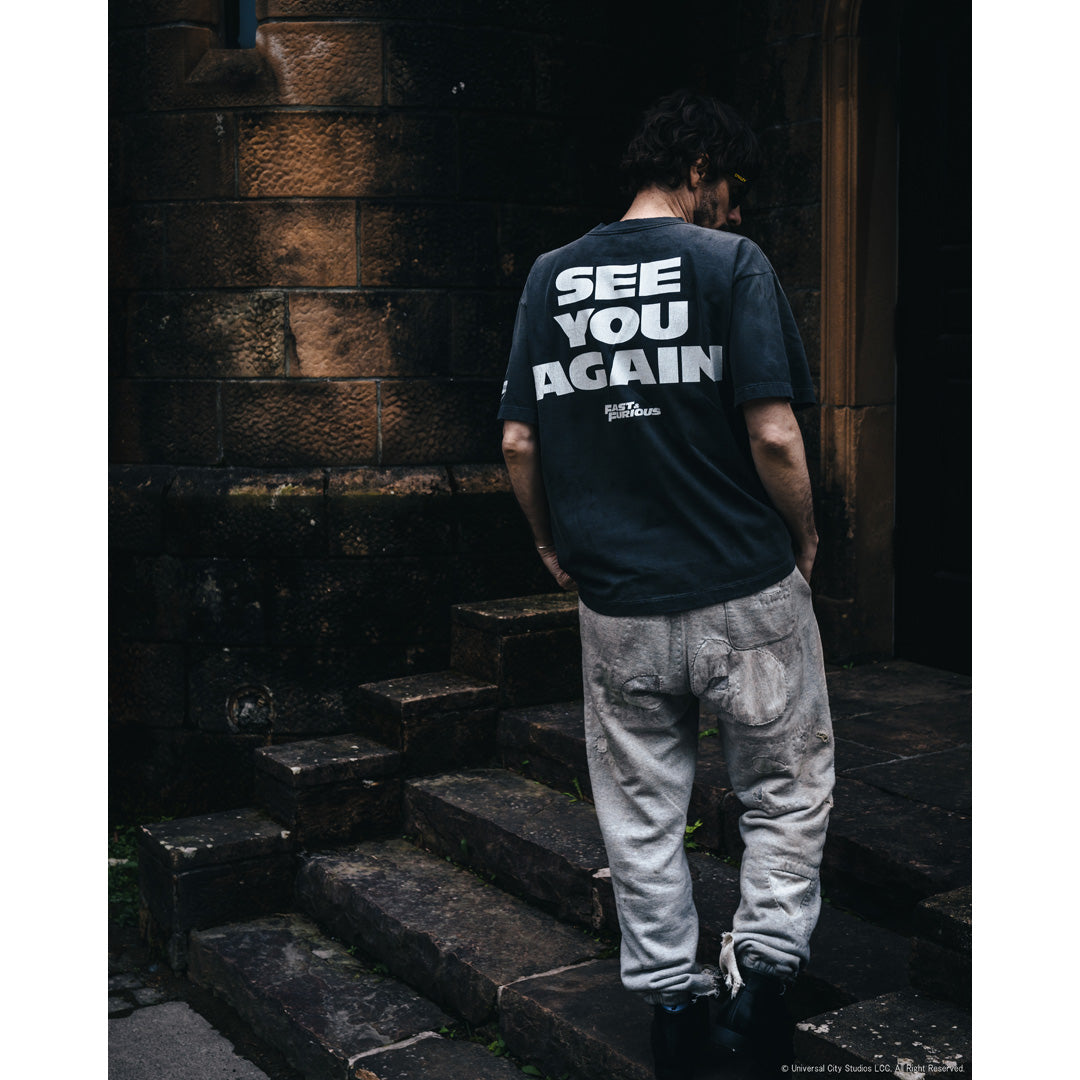 Saint Mxxxxxx (セントマイケル) FF_SS TEE FURIOUS 7 SM-HR1-0000-C74