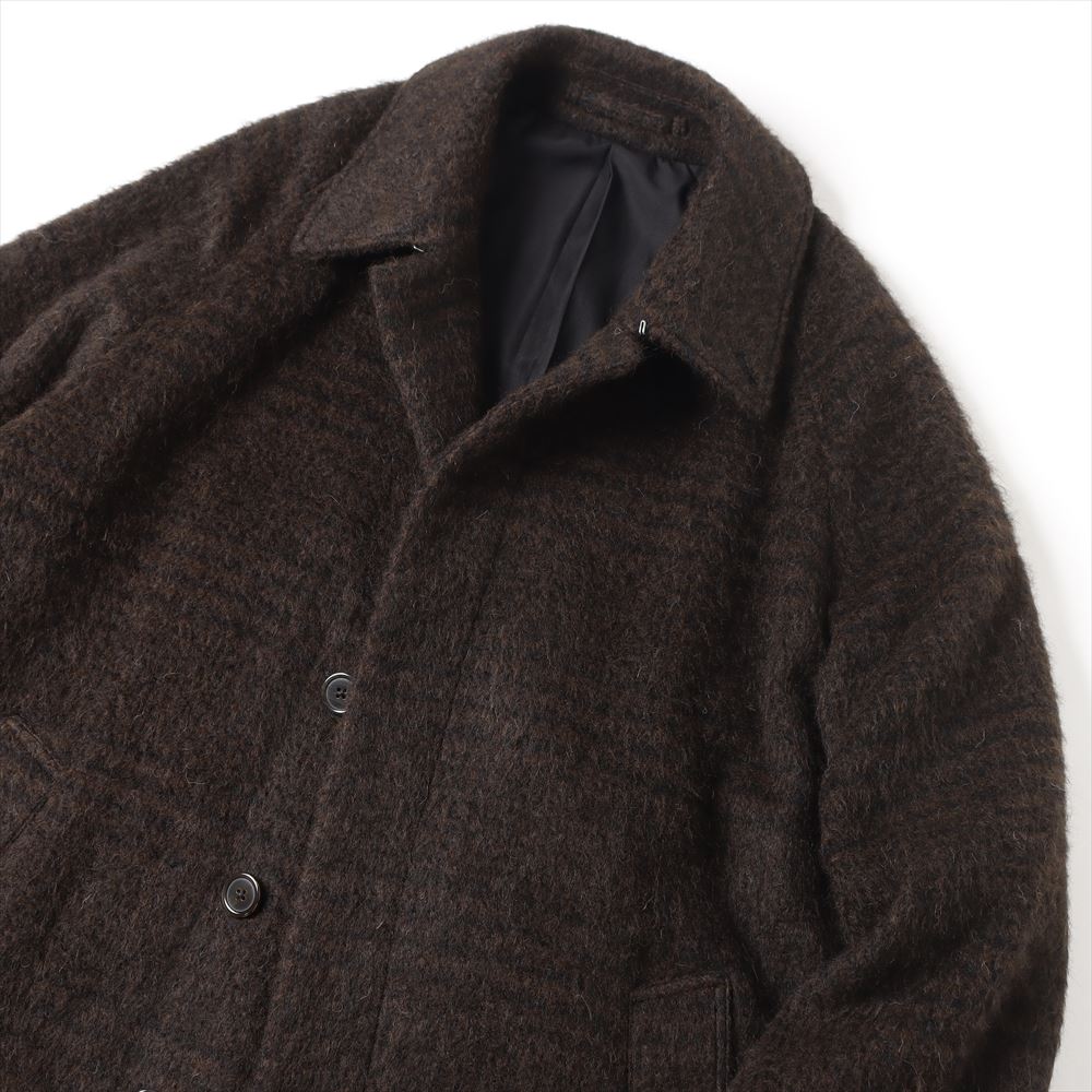 MARKAWARE(マーカウェア) - ALPACA WALK ABOUT COAT SHAGGY PLAID