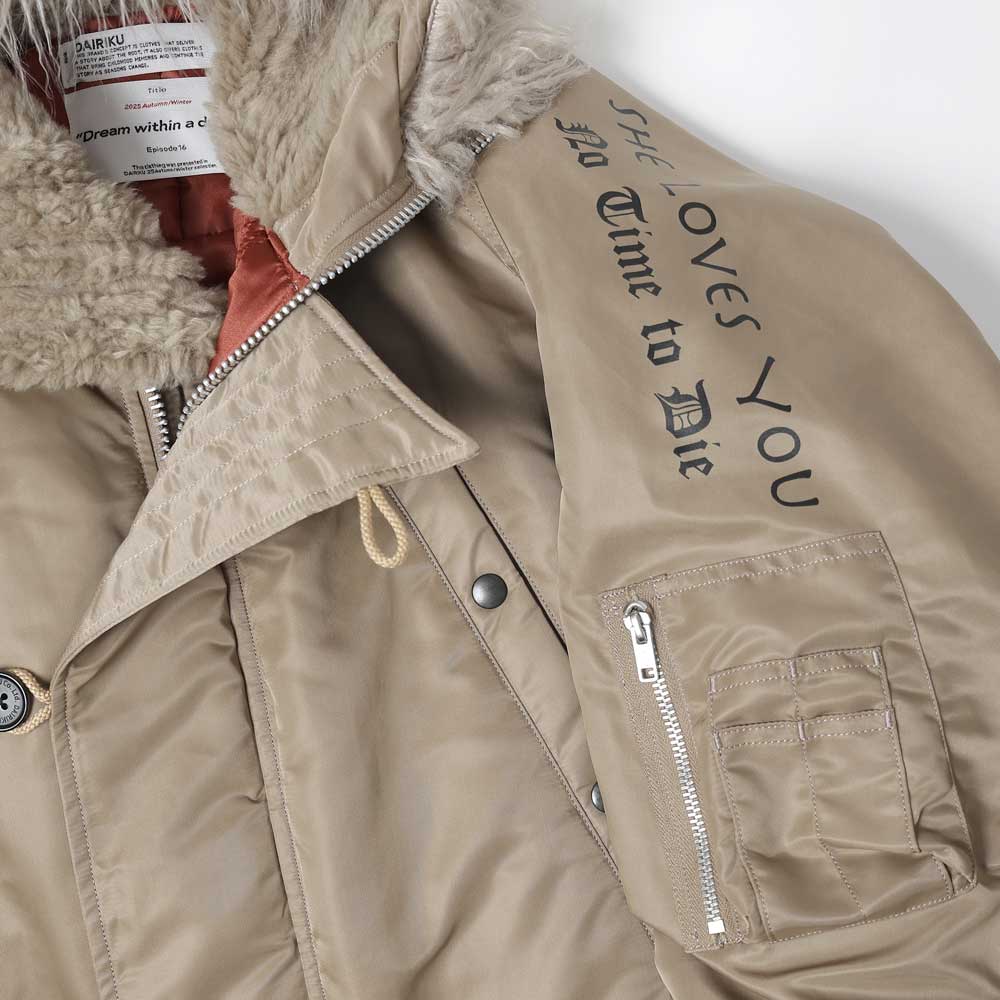 DAIRIKU(ダイリク)TATTOO N-3B Jacket (25AW O2) | DAIRIKU