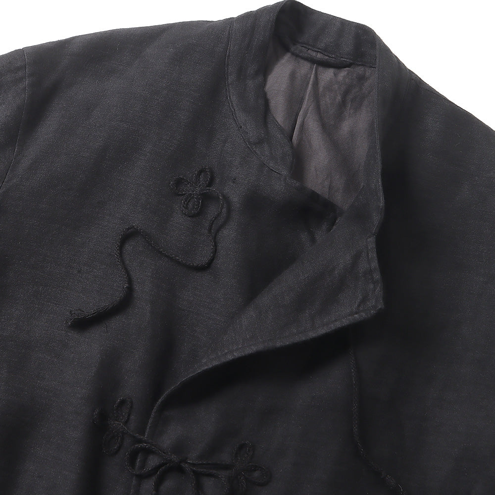 COMOLI) リネン起毛 スタンドカラージャケット (A03-01007) | COMOLI