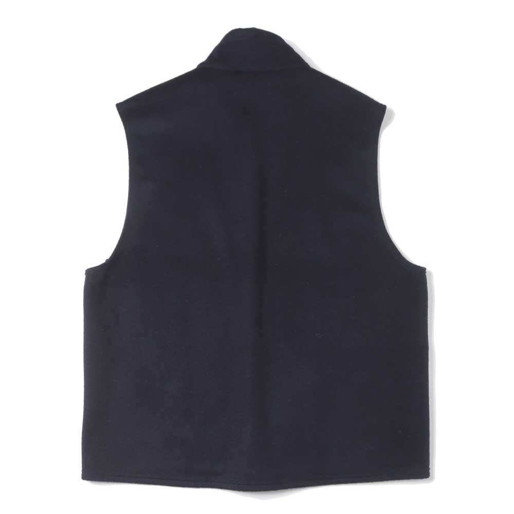 marka(マーカ) - ZIP UP VEST WOOL SILK BEAVER (M24D-10BL02A