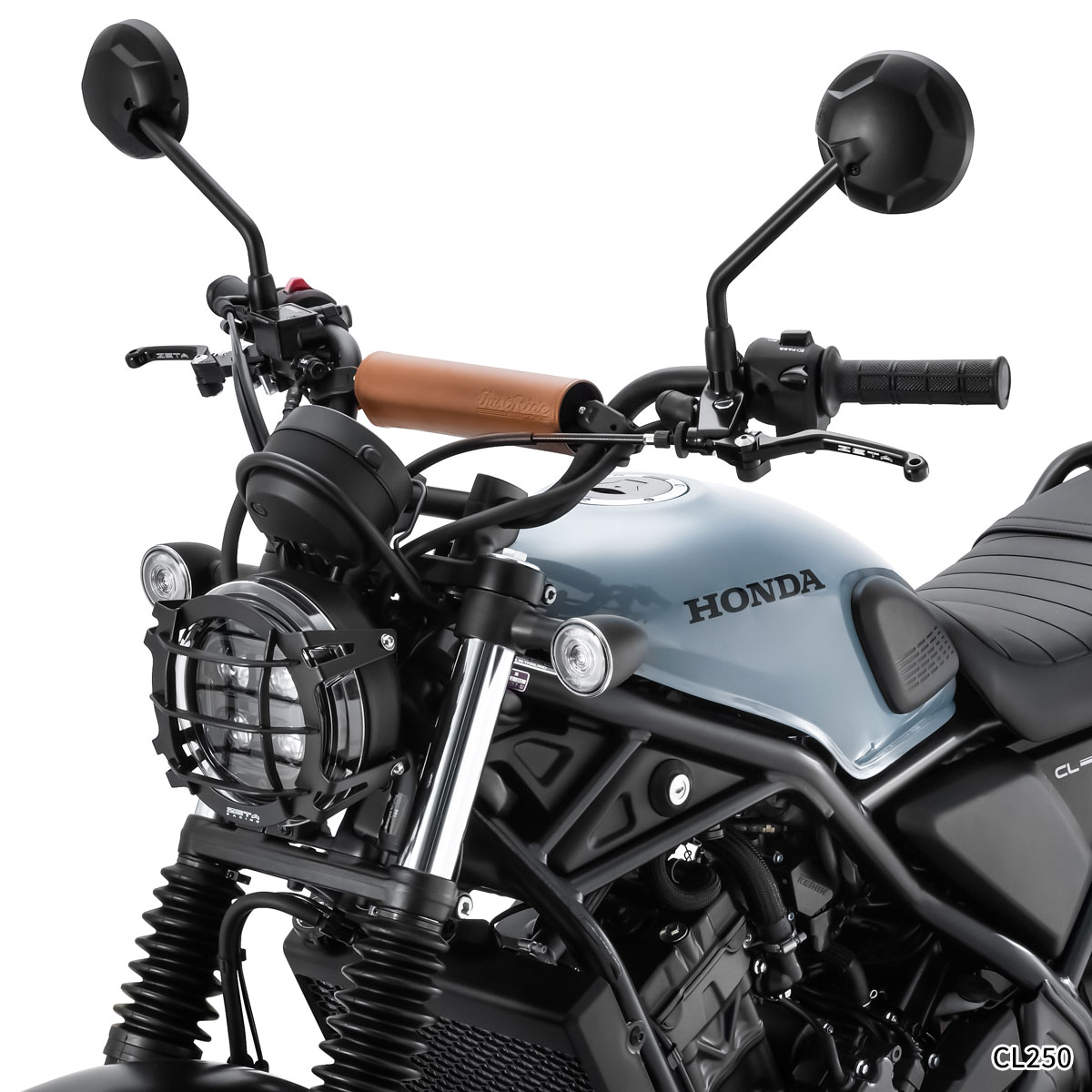 スクランブラーバーパッド& ハンドルブレース セット｜ダートフリーク