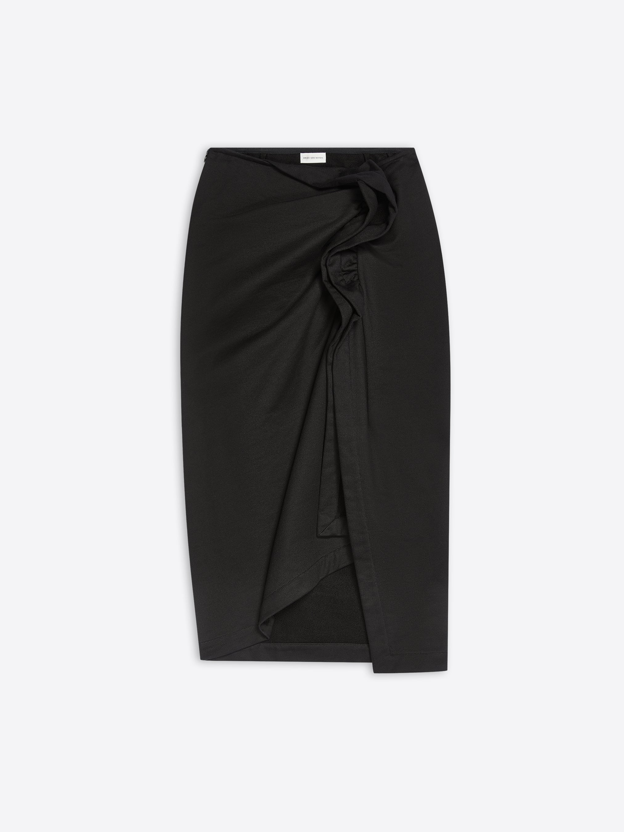 Ruffled cotton skirt - Autumn-Winter Women | Dries Van Noten