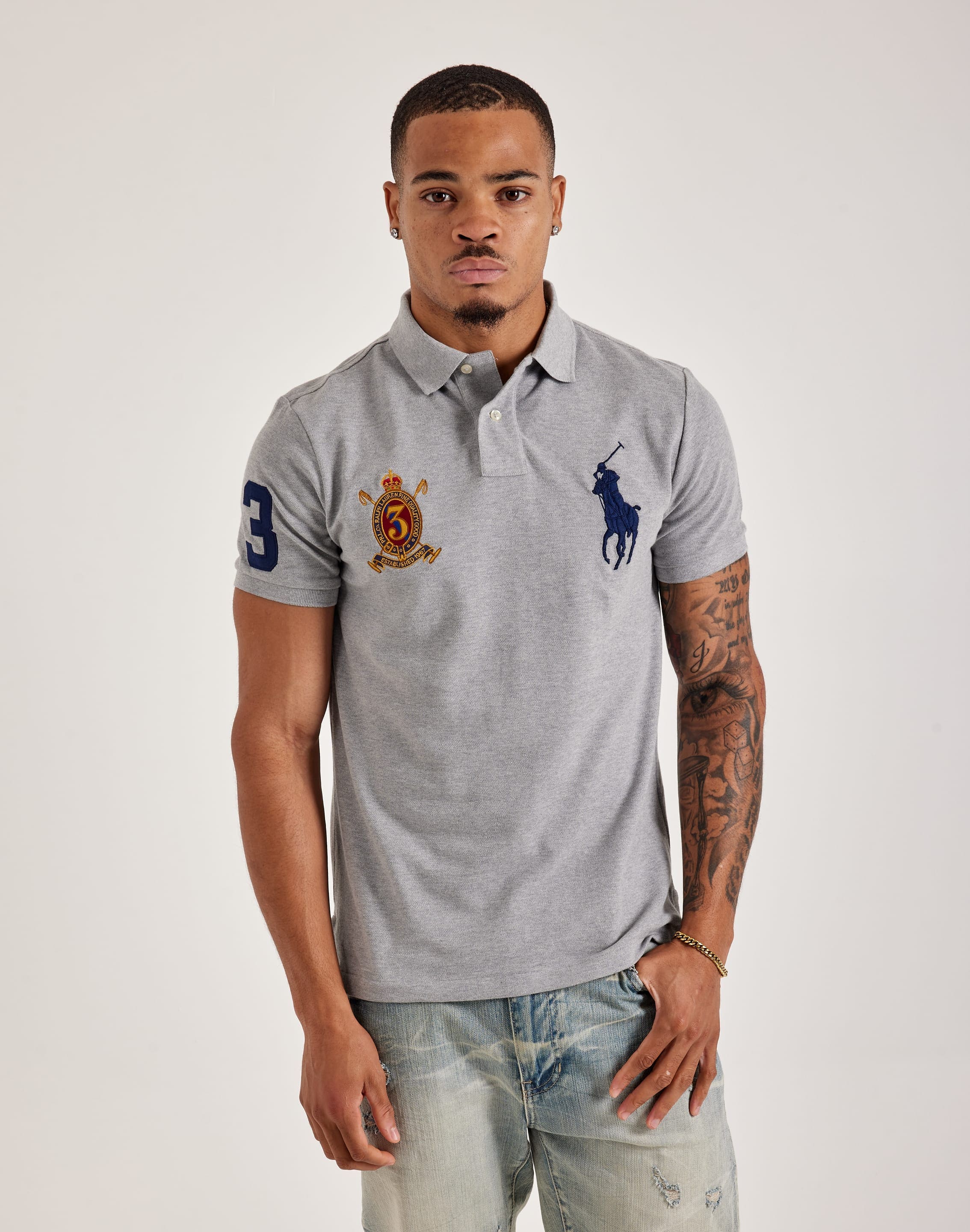 Polo Ralph Lauren Big Pony Mesh Polo Shirt – DTLR