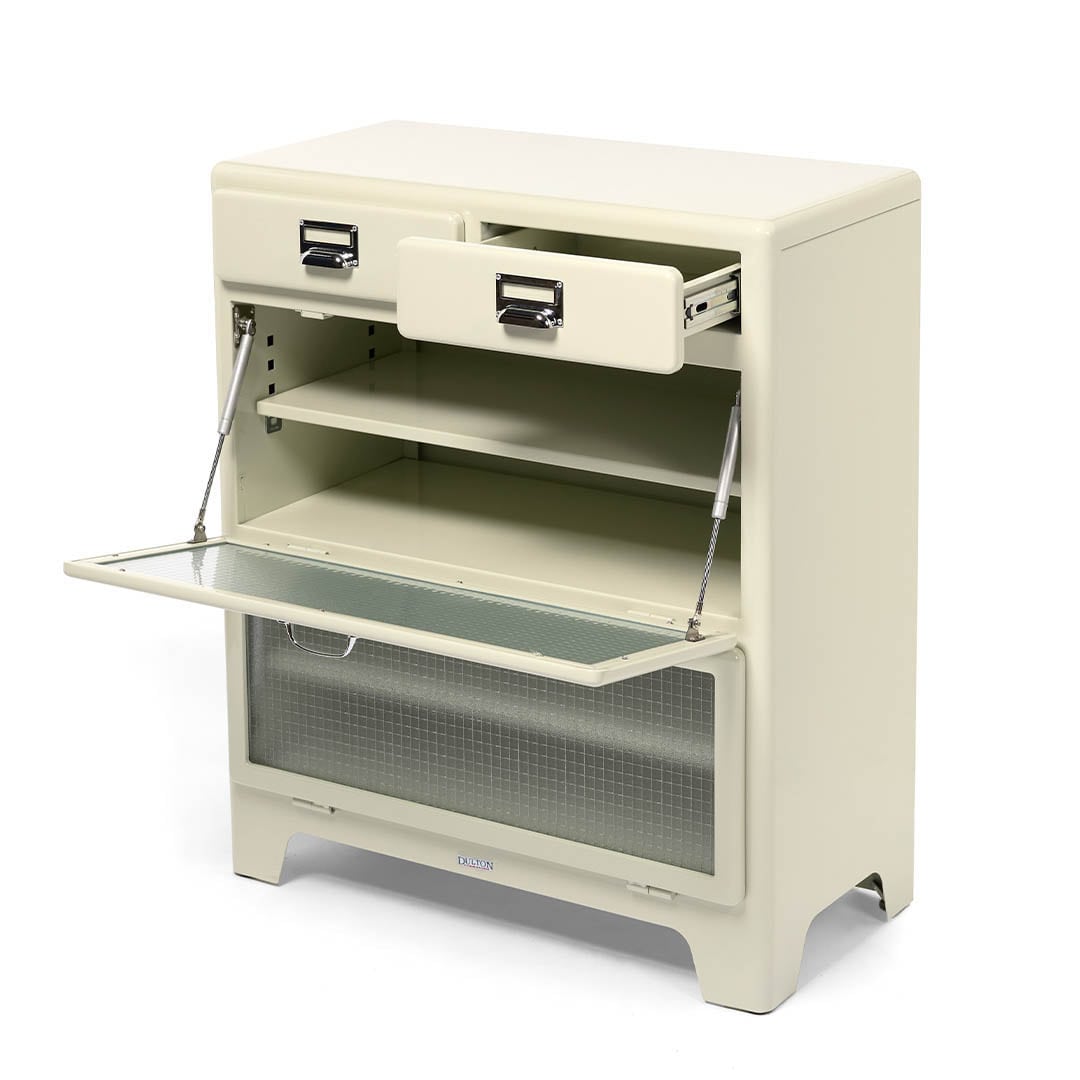 DULTON ONLINE SHOP | 2 LAYER CABINET IVORY(IVORY): 家具