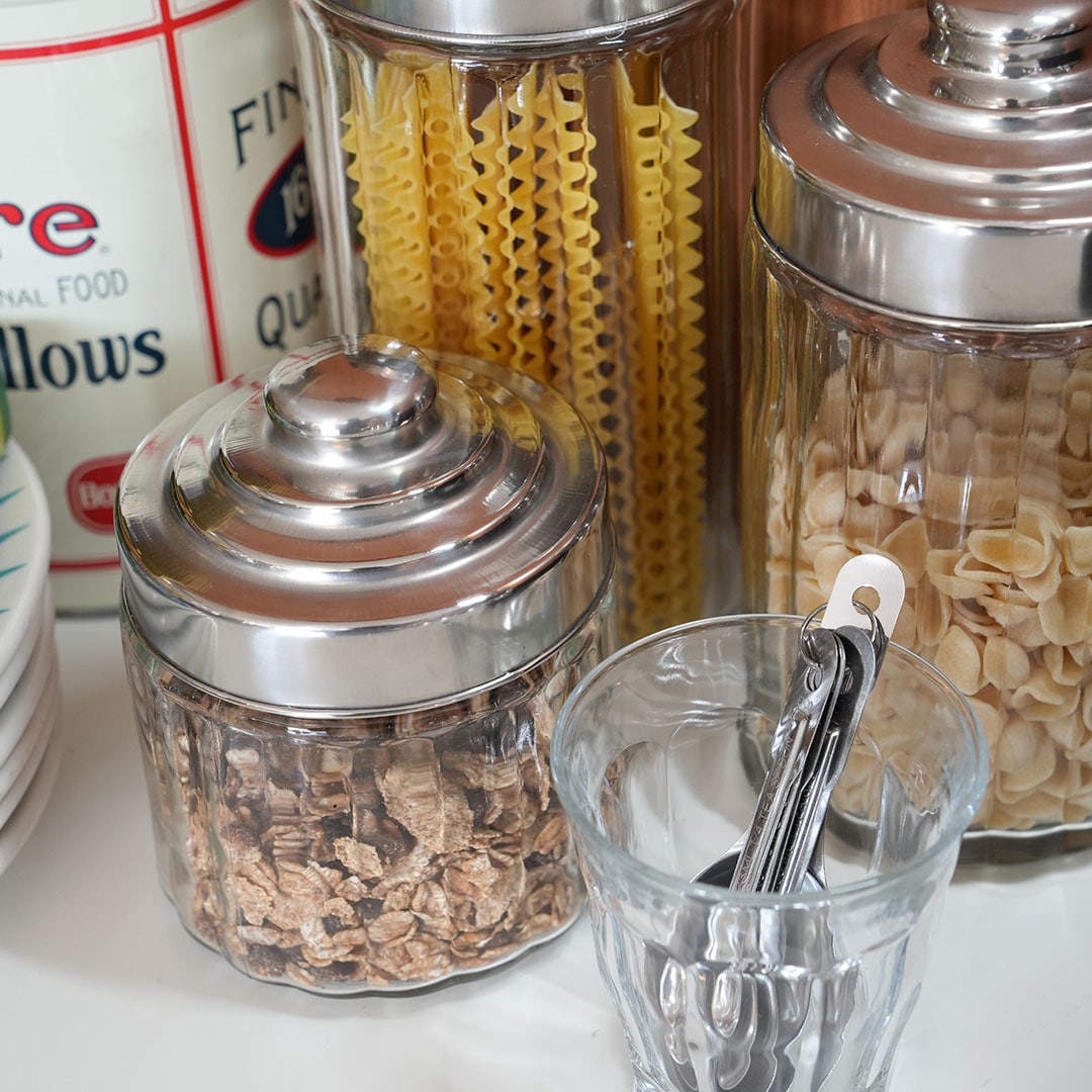 DULTON ONLINE SHOP | GLASS CANISTER SCREW LID S(S): キッチン