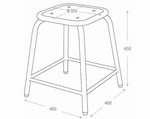 DULTON ONLINE SHOP | STACKING STOOL SAND BEIGE(BEIGE): 家具