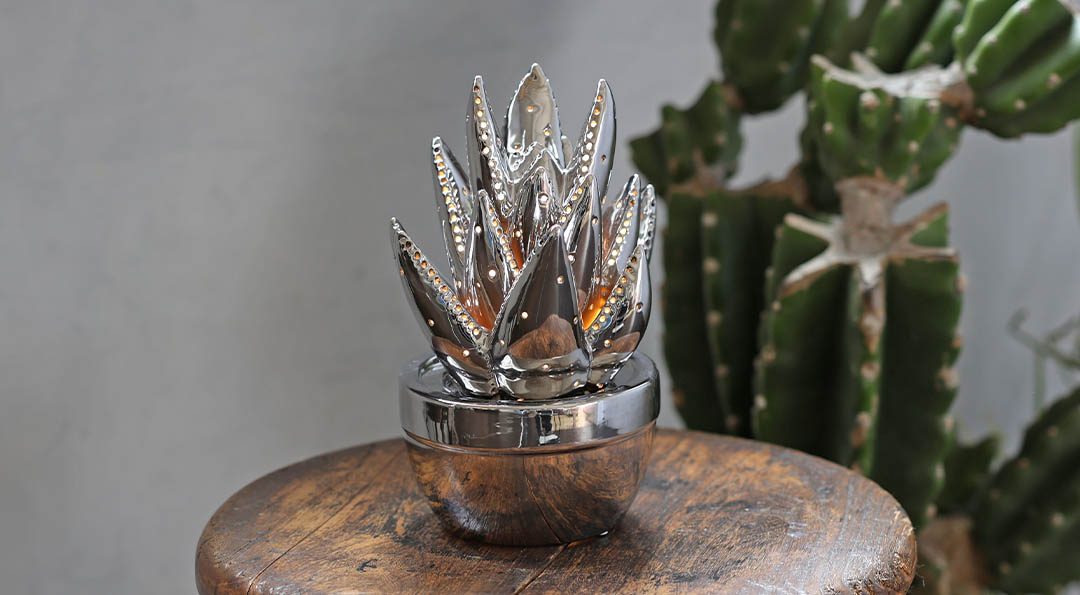 DULTON ONLINE SHOP | PORCELAIN ROCKET LIGHT CROME(ROKET CHROME): 家具