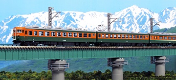 KATO鉄道模型オンラインショッピング 165系急行アルプス8両セット